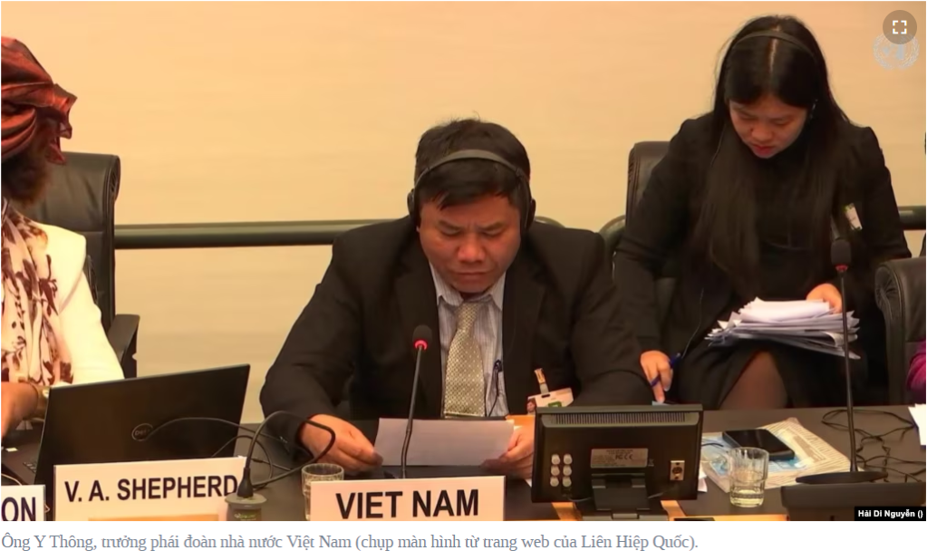 66. Về Phiên rà soát nhà nước Việt Nam tại LHQ về vấn đề kỳ thị chủng tộc