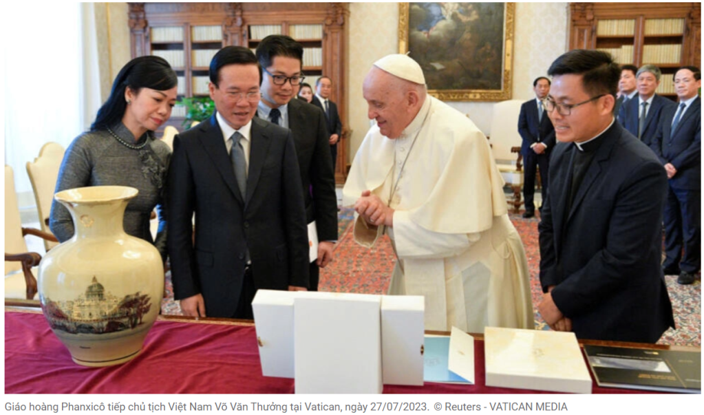 312. Việt Nam – Vatican : Ba thập niên nỗ lực cải thiện quan hệ